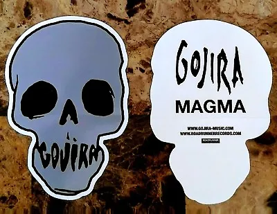 GOJIRA Magma Ltd Ed New RARE Sticker +BONUS Metal Hard Rock Stickers Lot! • $14.99
