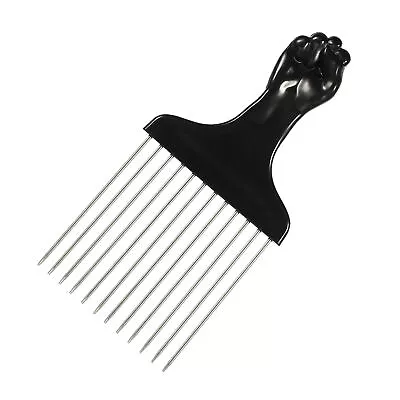 Metal African Hair Picks Afro Hair Pick Comb For Women And Men 5.83 X2.83  • $5.63