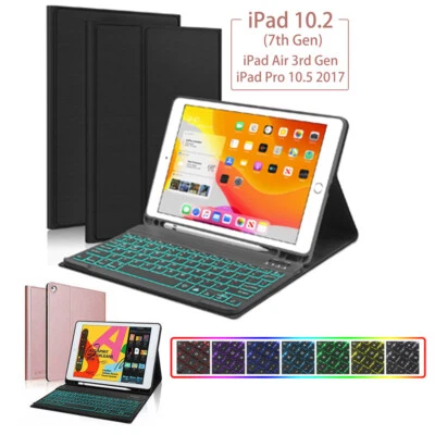 $18.04 • Buy Magnetic Bluetooth Keyboard Case With Pencil Holder For IPad 10.2  9th/8th Gen