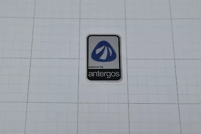 Powered By Antergos Linux Metal Decal Sticker Computer PC Laptop Badge • £1.35