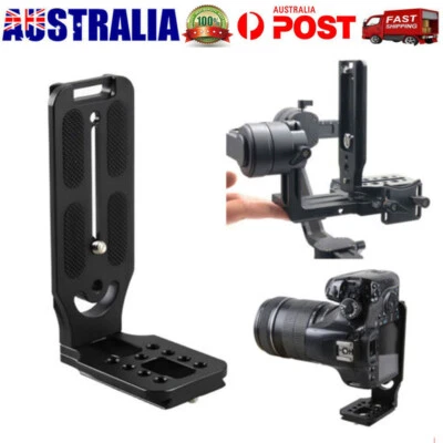 Universal L-Bracket Quick Release Camcorder Plate Nonslip For Camera Tripod Head • $16.14