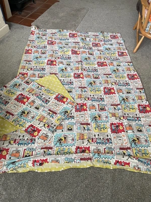£8.50 • Buy Cath Kidston Cops And Robbers Single Duvet Cover And Pillowcases X2