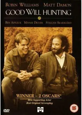 Good Will Hunting DVD Drama (2001) Robin Williams Quality Guaranteed • £2.07