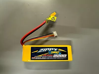 ZIPPY Compact 2200mAh 3S 25C Lipo Pack For Mods / RC Cars / Drones Etc • £12.99