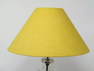 £36.50 • Buy Coolie Tapered 100% Linen Lampshade Light Shade Choice Of Colours Available
