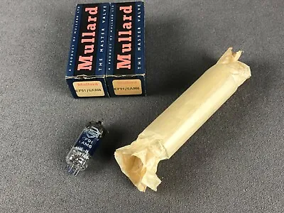 2 Mullard Ef91/6AM6 NOS NIB Vacuum Tubes • $15