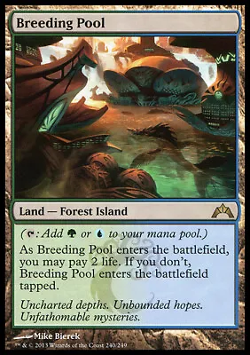 MTG Magic The Gathering Breeding Pool (240/257) Gatecrash LP • $15.95