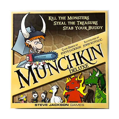 SJG Board Games Munchkin Collection - Munchkin Deluxe + Super Munchkin VG+ • $30