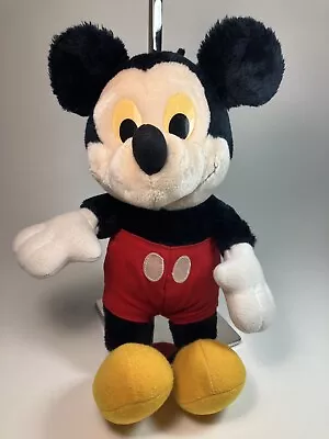 Vintage Mickey Mouse Playskool 14” Plush Doll With Yellow Eyes Very Rare Find • $70