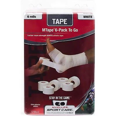 Mueller MTape 6-Pack Tape - 1.5 Inch X 10 Yd • $22.99