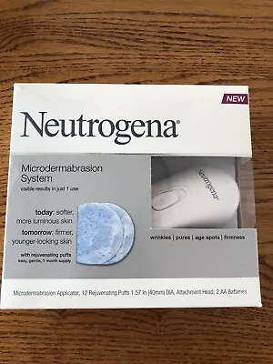 New Neutrogena Microdermabrasion System Kit W/Rejuvenating Puffs Discontinued • $74.99