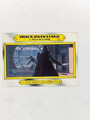 1980 Topps Star Wars The Empire Strikes Back #127 Luke Battling Darth • $1.49