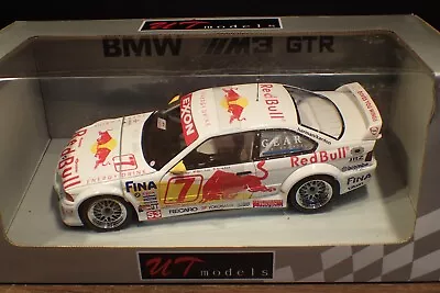 UT Models 1/18 Scale 39715 BMW E36 M3 GTR /Said/Quester/Duez 1997 Red Bull • $150