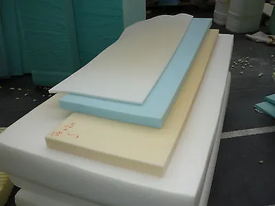 £0.99 • Buy FOAM UPHOLSTERY FOAM SHEETS/PIECES CUT TO 50 X 20  X Any Thickness 1/2  TO 5 