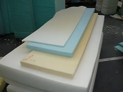 FOAM UPHOLSTERY FOAM SHEETS/PIECES CUT TO 60 X20  X Any Thickness 1/2  TO 5  • £0.99