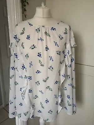 £6.99 • Buy Simply Be - Ladies Size 28 Spring Summer Long Sleeved Floral Top