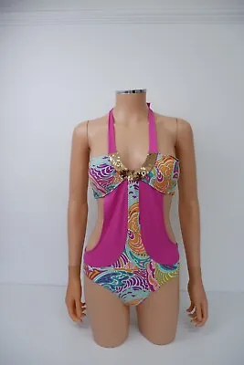 Matthew Williamson X H&M Swim Swimming COSTUME Bnwots  Uk 8 Size 36 One Piece • $26.64