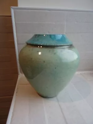 Eleanor Newell Small Raku Fired Vase - Very Nice • £34.95