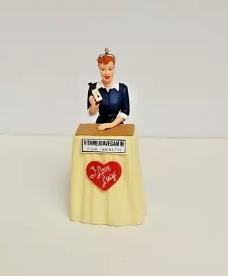 2001 Hallmark Christmas Ornament I Love Lucy Does A TV Commerical Lucille Ball • $8.99