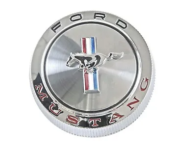 1966 Ford Mustang Coupe Fastback Convertible Pony Tri Bar Gas Fuel Cap • $109.95