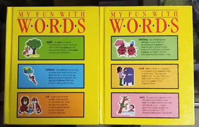 Lot 2 My Fun With Words Dictionary Volume A-K L-Z 1991 Childrens Southwestern • $8