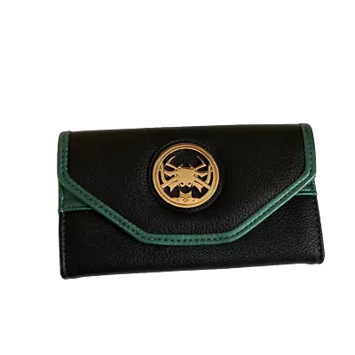 Marvel Comics Venom Black With Green Outline Multicolor Leather Wallet • $19.99