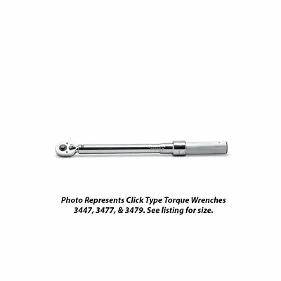 Wright Tool 3479 Micro-Adjustable Torque Wr. Metal Hdl • $289.55