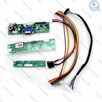 Turn LQ121S1LG55 Panel Screen Into Monitor-Lvds LCD Controller Driver Board Kit • $19.19