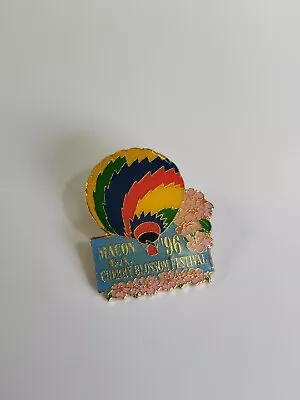 Cherry Blossom Festival Macon GA 1996 Souvenir Lapel Pin  Georgia • $9.45