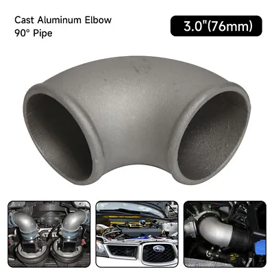 $34.43 • Buy Pipe Joiner 102mm 4  Cast Aluminum 90 Degree Elbow Pipe Turbo Intercooler Piping