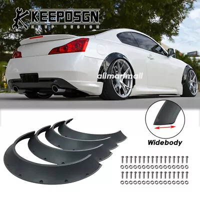 Wheel Fender Flares Wide Body Kit Parts Accessories For Infiniti G37 G35 Q50 Q60 • $94.15