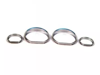 Chromed Gauge Dashboard Rings Bazel For BMW E46 9806 (4 PCS/SET) Stand Pin!!! • $22.18