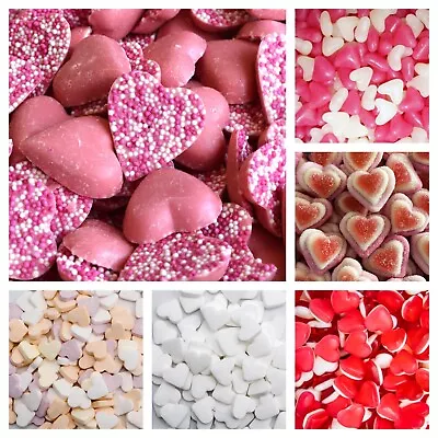 Heart Sweets Pick N Mix Love Chocolate Valentines Wedding Anniversary Kids Retro • £18.99