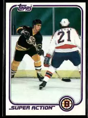 1981-82 Topps Hockey Ray Bourque SA Boston Bruins #E126 • $2.99