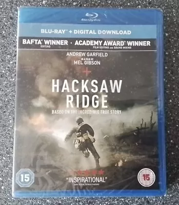 Hacksaw Ridge Blu-Ray New Sealed. • £6.45