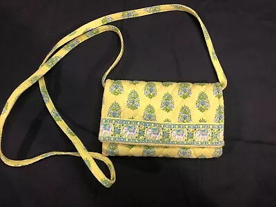 Retired VERA BRADLEY Wallet With Strap - Citrus With Little Elephants • $17.99