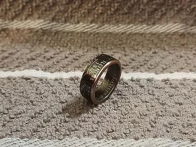 Illinois Handcrafted Washington Quarters Coin Ring Size 6 • $16.50