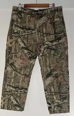 Mossy Oak Camo 38x30 Break Up Infinity Mens Pants 100% Cotton Hunting Outdoors • $29.64