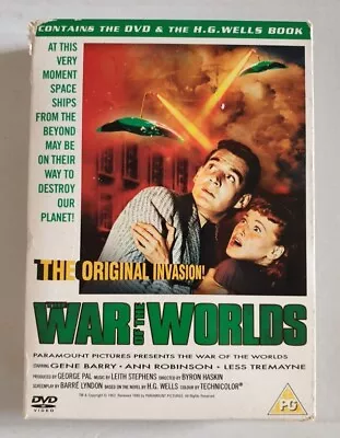 War Of The Worlds The Original Invasion DVD & Book Set • £6.51