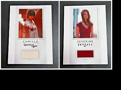 2016 James Bond Archives Camille Severine Costume Dress Relic Sexy 007 Girl Card • £94.97