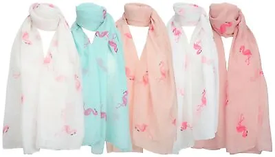 £3.99 • Buy Zest Flamingo Lightweight Fashion Scarf