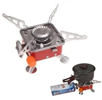 Compact Outdoor Portable Cooker Stove Butane Gas BBQ Hiking Camp Fishing Picnic • $25.95