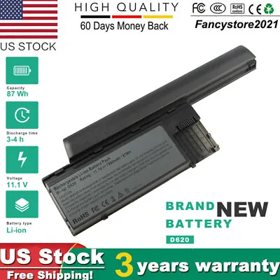 9 Cell Battery For Dell Latitude D620 D630 D631 D640 M2300 TYPE PC764 TC030  • $22.99