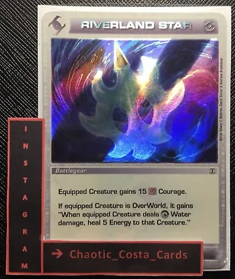 Riverland Star - * Ripple Foil * - Battle Gear - Chaotic Card - Tcg - Ccg - N/m • $40