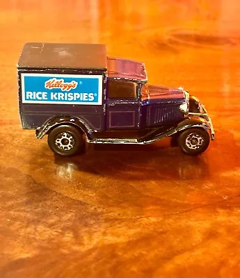 Matchbox 1979 Rice Krispies Delivery Truck Model A Ford Kelloggs 1:64 Scale Rare • $0.99