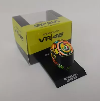 MINICHAMPS 1:10 Valentino Rossi Model Helmet Moto Gp Ducati 2012 Modeling • £21.53