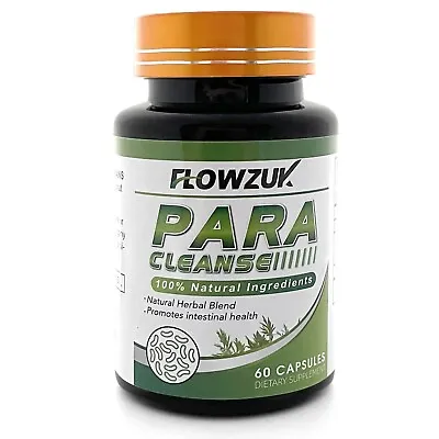 PARASITE CLEANSE Wormwood Black Walnut Cloves PARA DETOX Candida Gut Health • £16.99