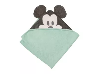 Mickey Mouse Baby Hooded Bath Towel Shower Wrap Disney Kids Pure Cotton Gift NEW • £9.99