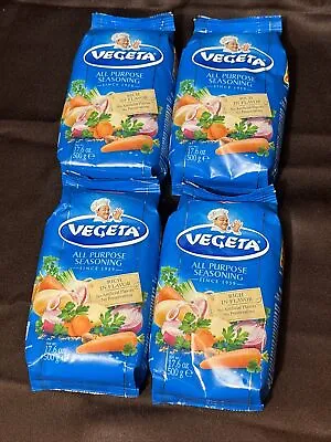 4 Vegeta All Purpose Seasoning Mix 17.6oz Each Expires 05/2025 Fresh Brand New • $42.98