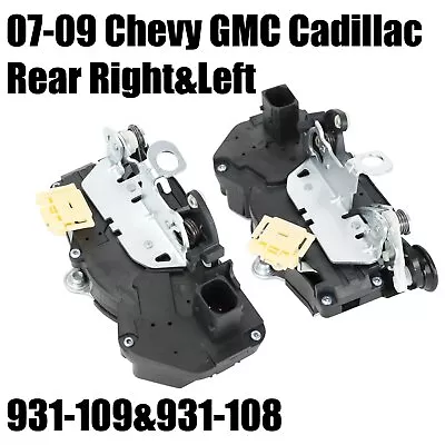 Rear Left+Right Door Lock Latch For Chevy Cadillac Tahoe Yukon 931-108 / 931-109 • $37.99